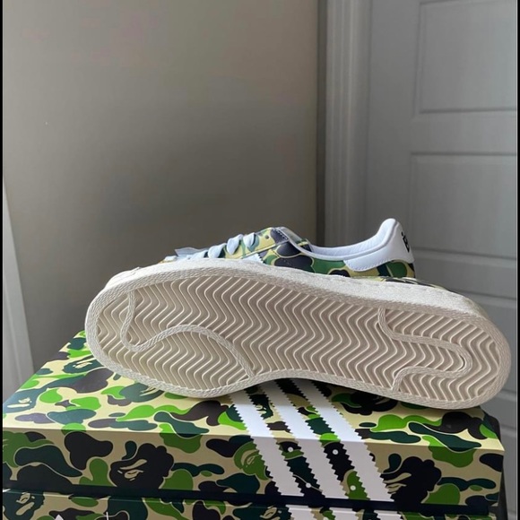 Bape X Adidas Superstar ABC Green Camo - Picture 4 of 4